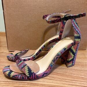 Colorful Patterned Women's sandals